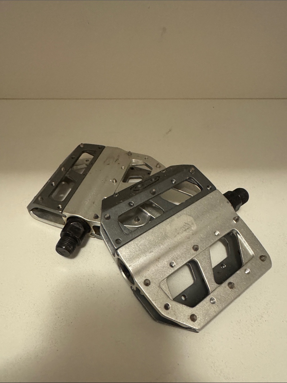 Crank Brothers 50/50 pedals Silver Alloy Bike Pedals - Pair